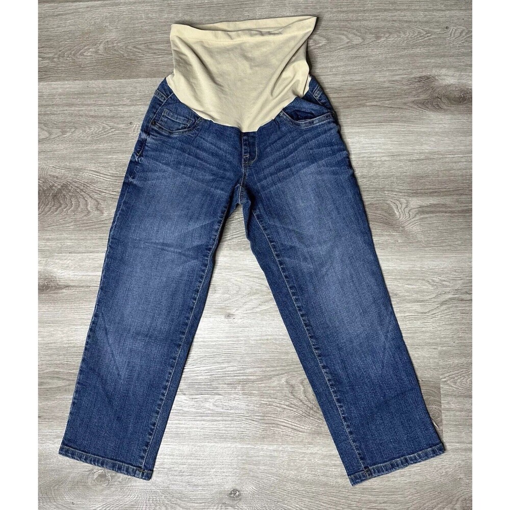 Oh baby by Motherhood Maternity Jeans Crop Women's SMALL
